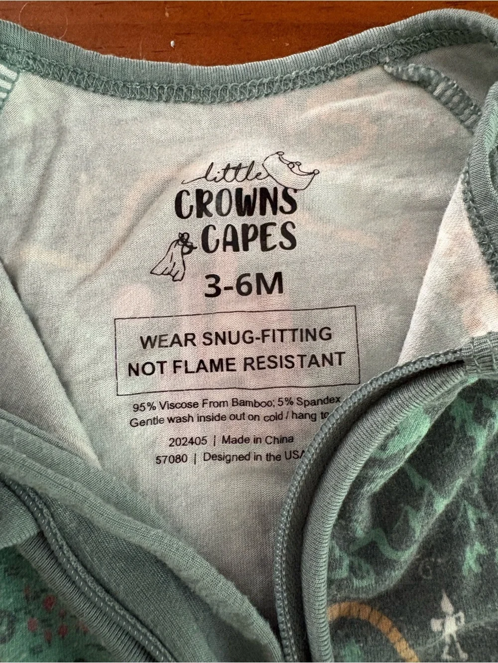 Little Crowns & Capes Wizard of Oz One-Piece Pajamas